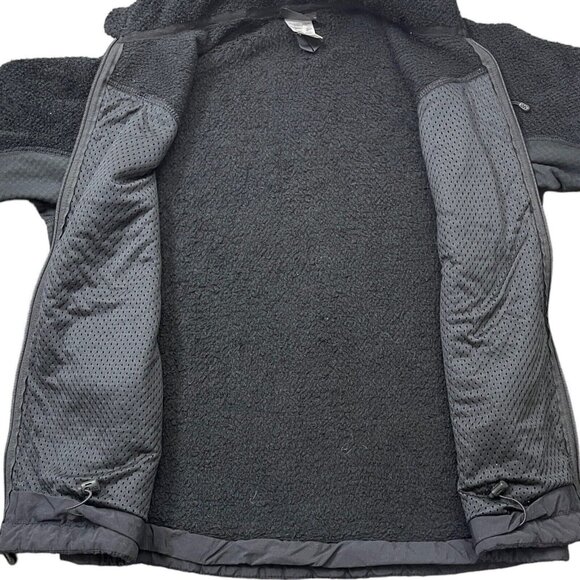 Vintage Patagonia Black Mens Regulator R Polartec Fleece Jacket Mesh Hiking L - Picture 7 of 16
